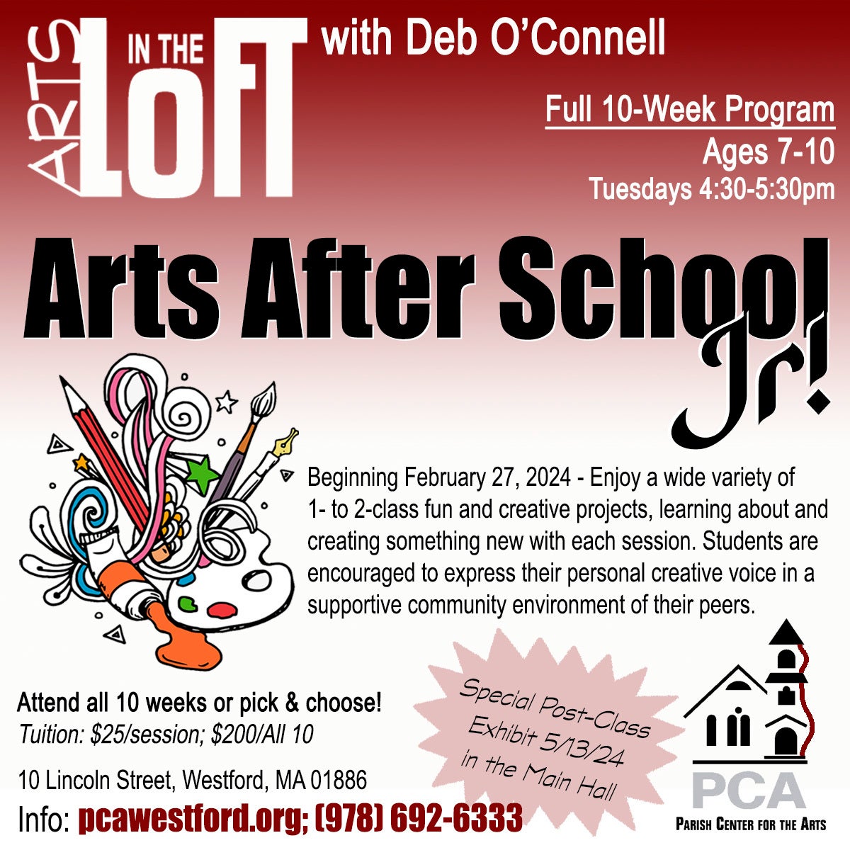 Arts After School JR Parish Center for the Arts